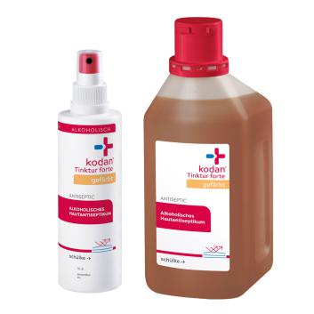 kodan® Tinktur forte, gefärbt Hautantiseptikum 250 ml-Dosierflasche, gefärbt