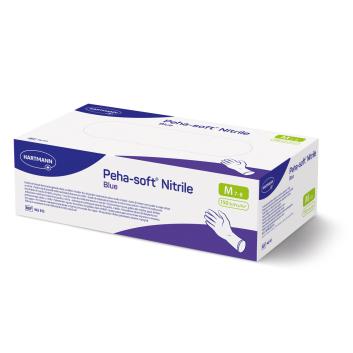 Peha-soft® nitrile blue Untersuchungshandschuhe 