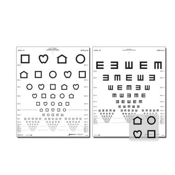 LEA™ Sehprobentafel Symbole/E-Haken 