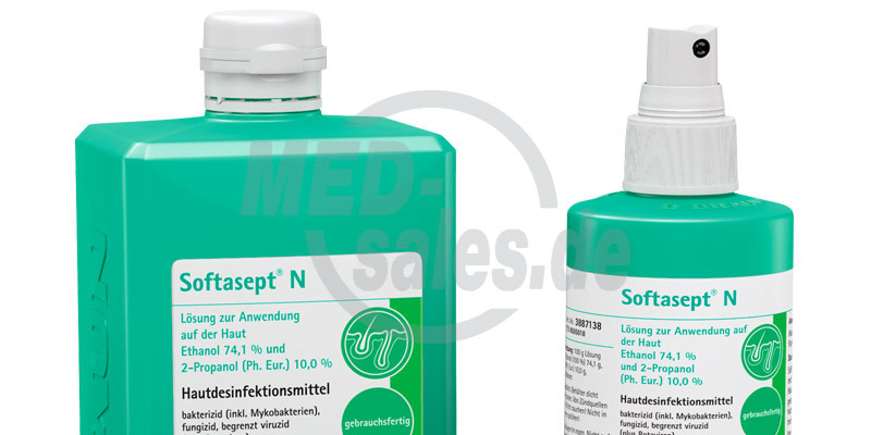 B.BRAUN SOFTASEPT® N farblos Hautdesinfektion